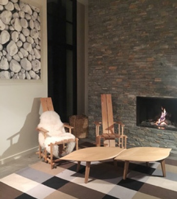 meuble réalisé par Sandrine Latournerie créatrice mobilier contemporain